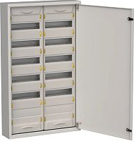Корпус металлический IEK ЩРн-144 (2х72) TITAN 5 960х570х140 IP31 метал. сер. картинка 